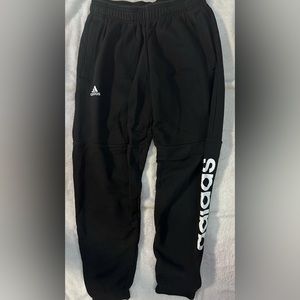 Mens Black Adidas Joggers, Size Medium, excellent condition!